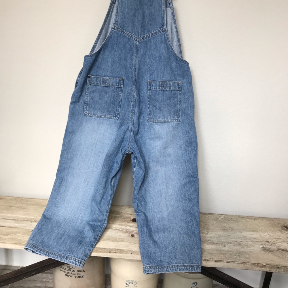Austin Trading Co. Denim Bib Overalls L - Picture 7 of 12
